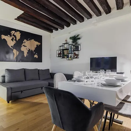Amazing 1br For 4p - Chatelet Apartment