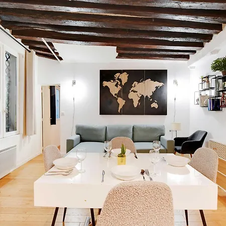 Amazing 1br For 4p - Chatelet 파리