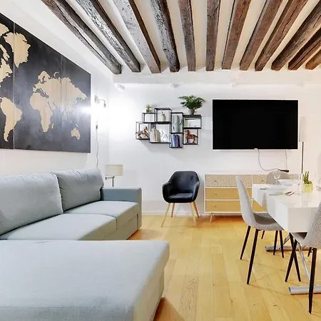 Amazing 1br For 4p - Chatelet * Paryż