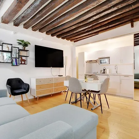 Amazing 1br For 4p - Chatelet Apartament