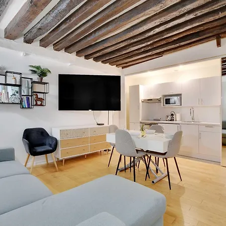 Apartament Amazing 1br For 4p - Chatelet